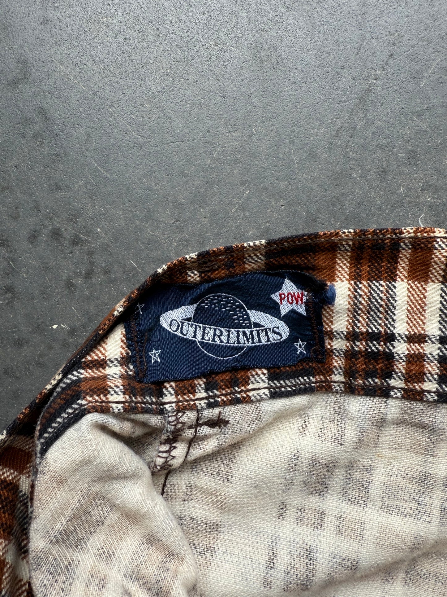 70s Cotton Plaid Fliers