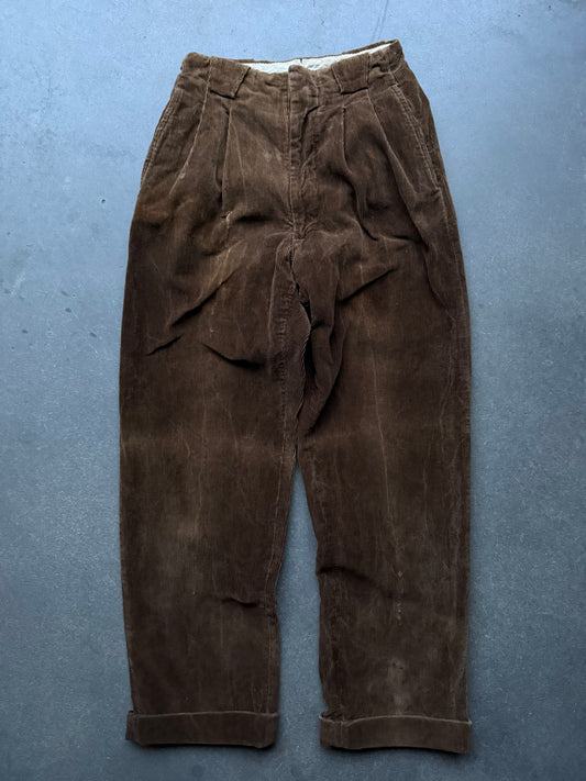 1940s drop loop gabardine