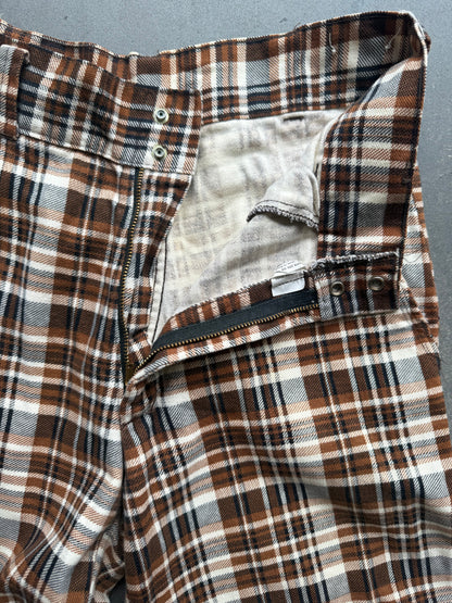 70s Cotton Plaid Fliers