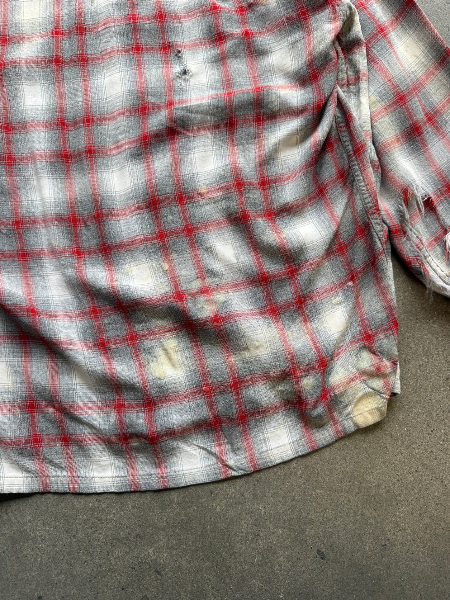 1950s Penney’s Towncraft rayon shadow plaid