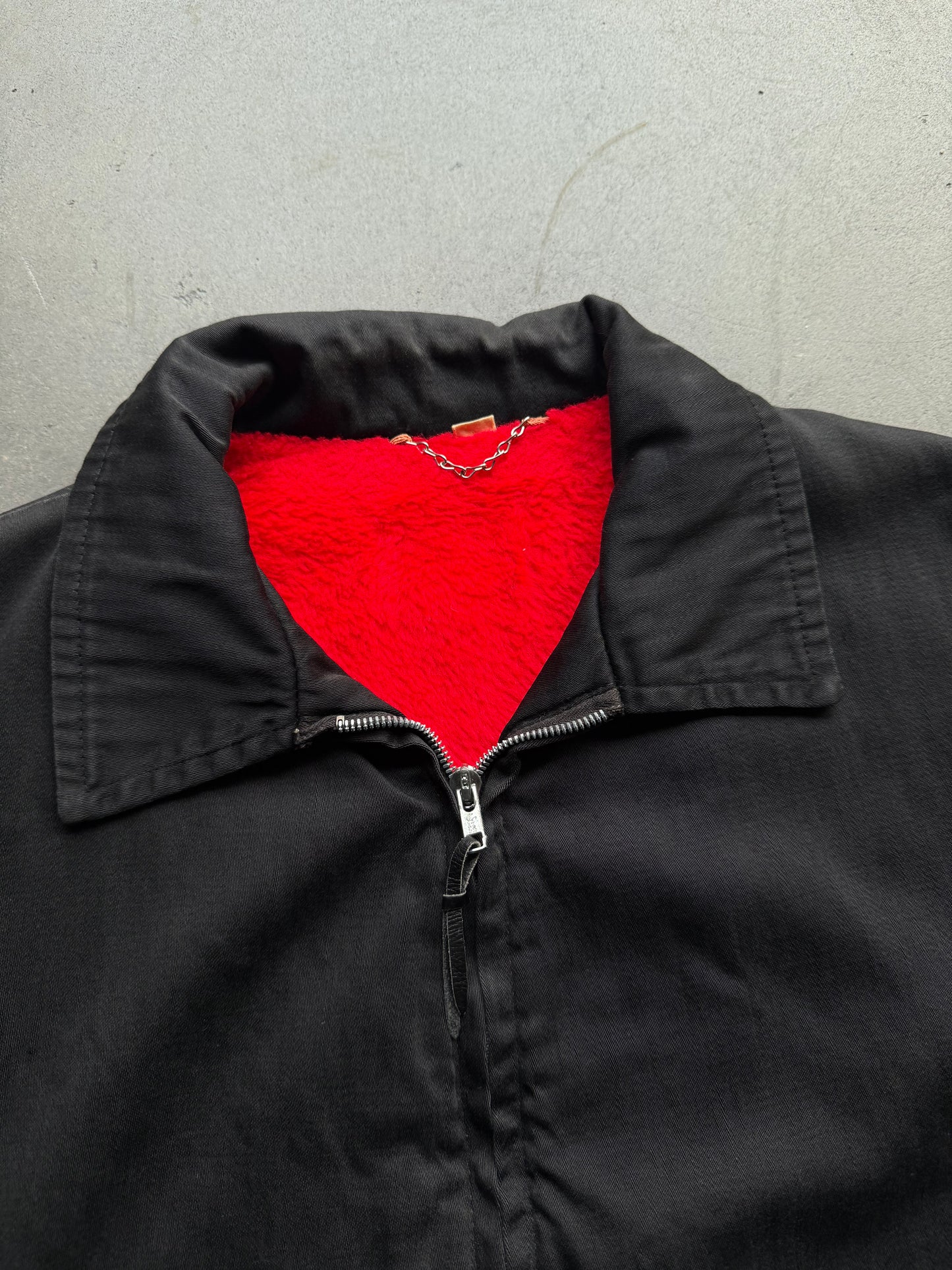 1950s Black Sateen jacket