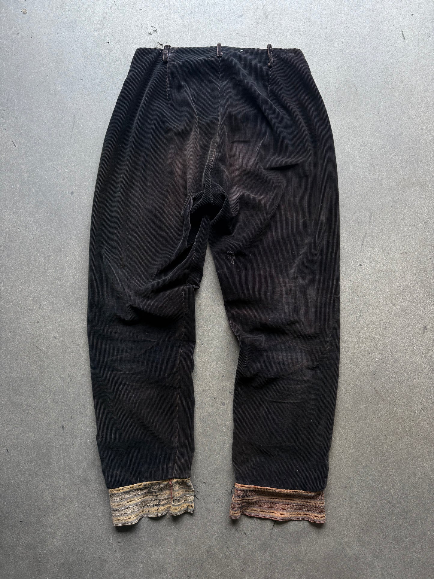 1930s Unusual Corduroy Pants