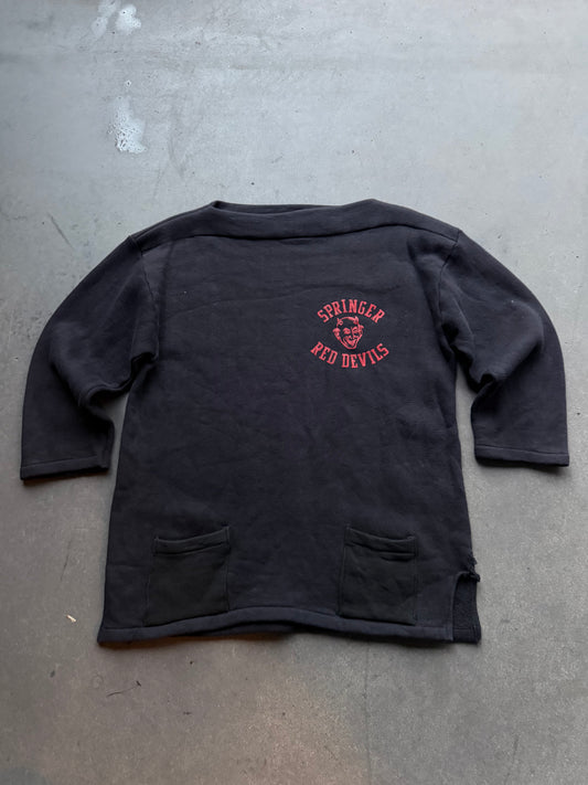 1950s Cotton Champion Devil Sweatshirt