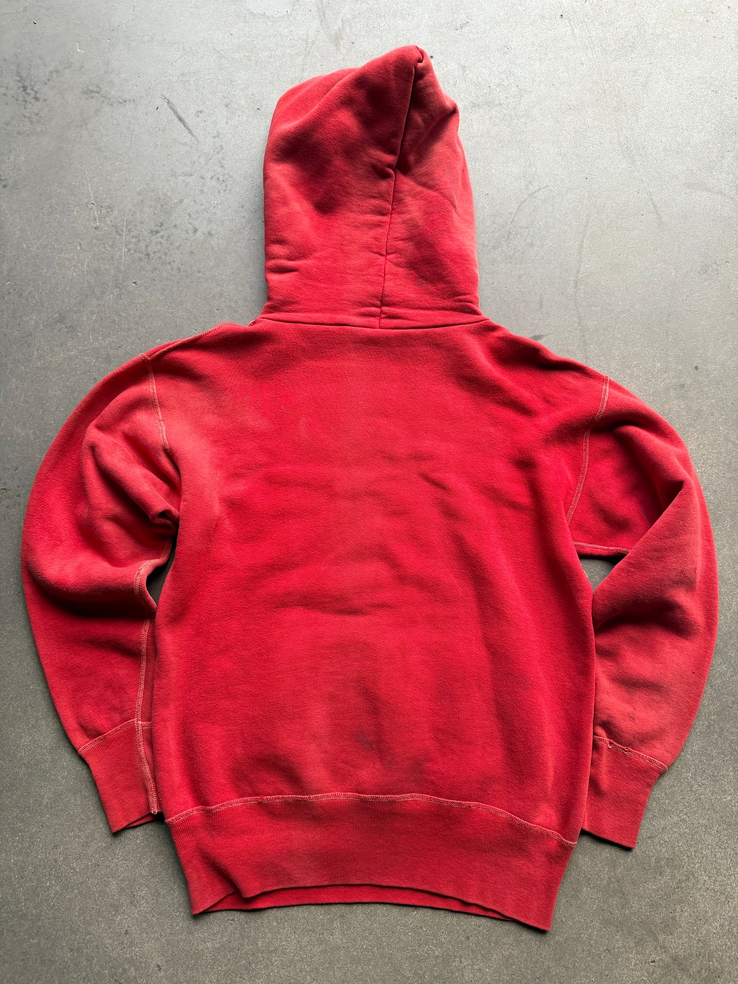 1950 All Cotton Red Hanes hoodie