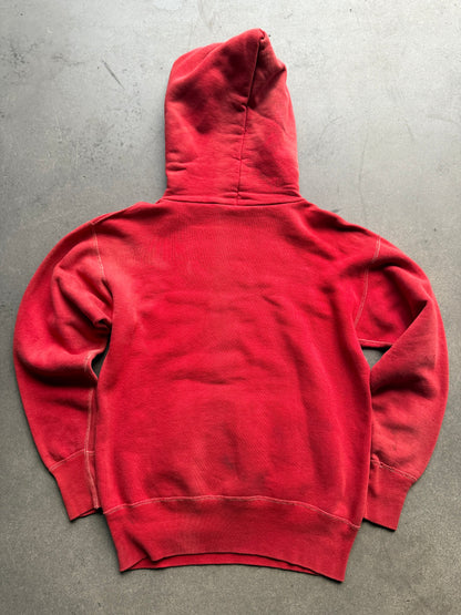 1950 All Cotton Red Hanes hoodie
