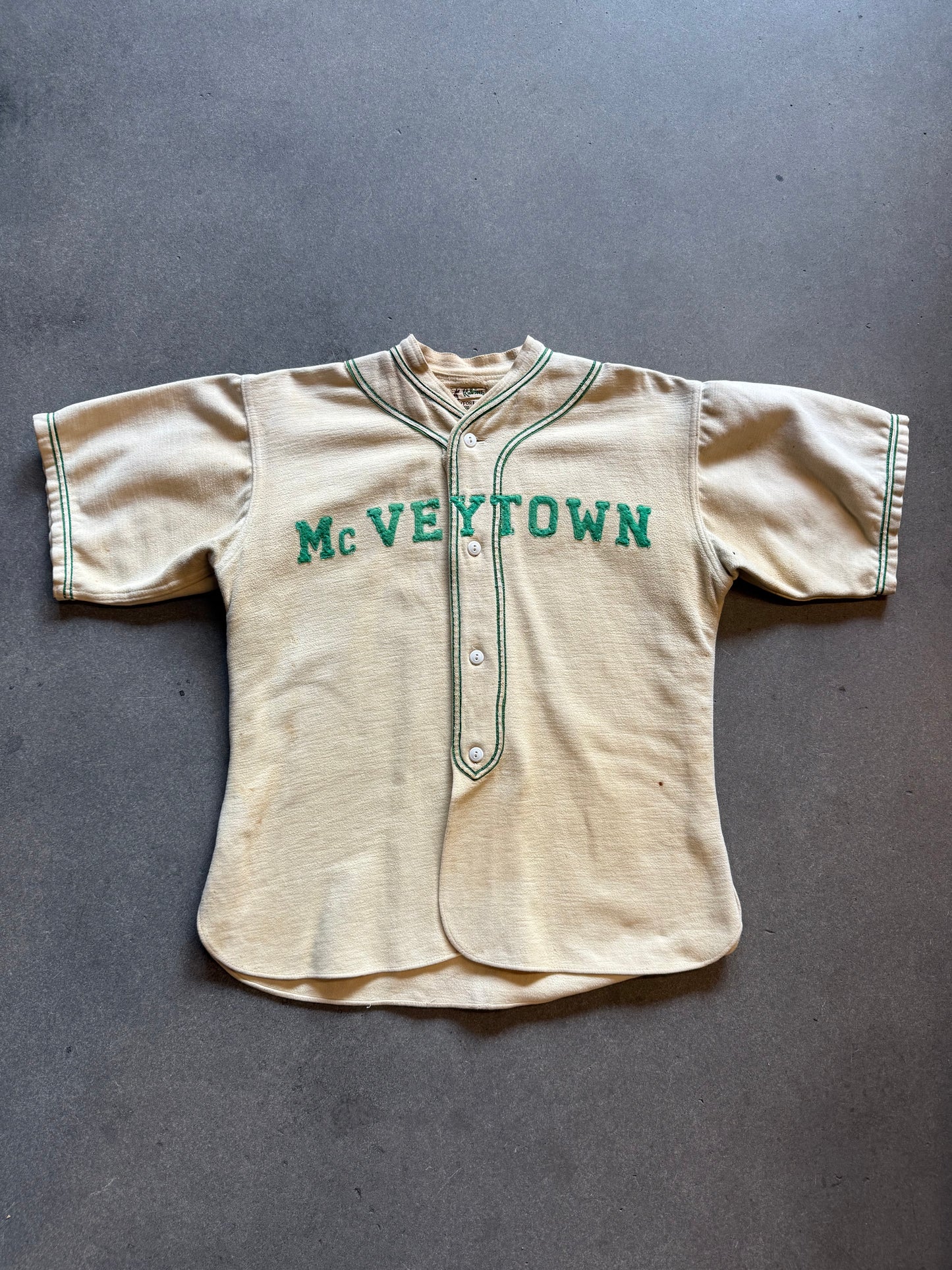 30s McVeytown Button Up Baseball Jersey