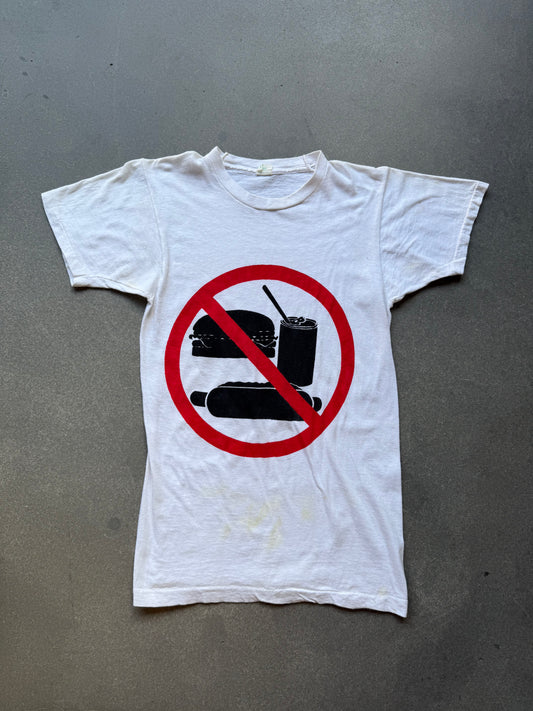 70s Anti Junkfood T Shirt