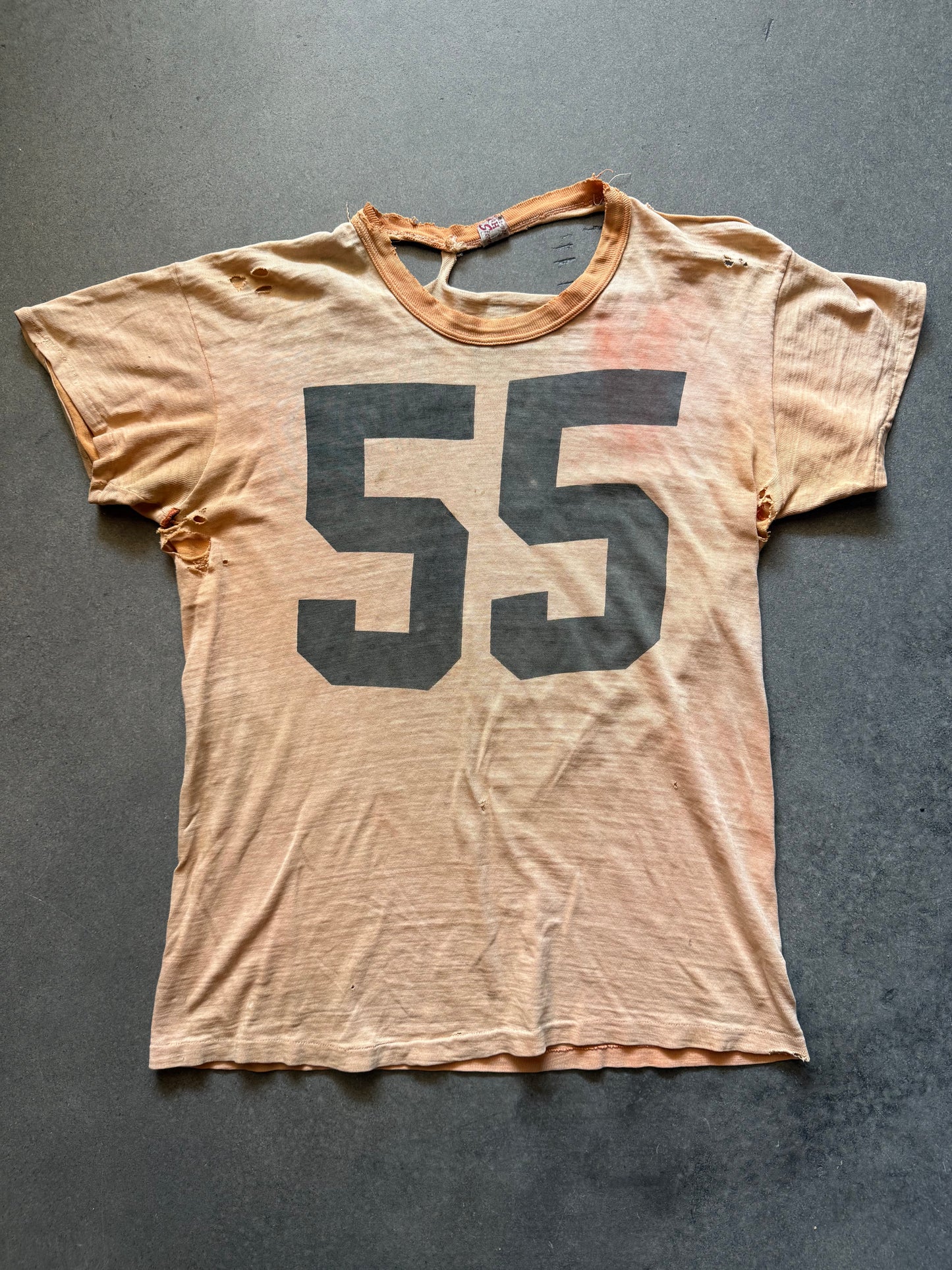 60s Thrashed and Faded Athletic Tee