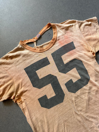 60s Thrashed and Faded Athletic Tee