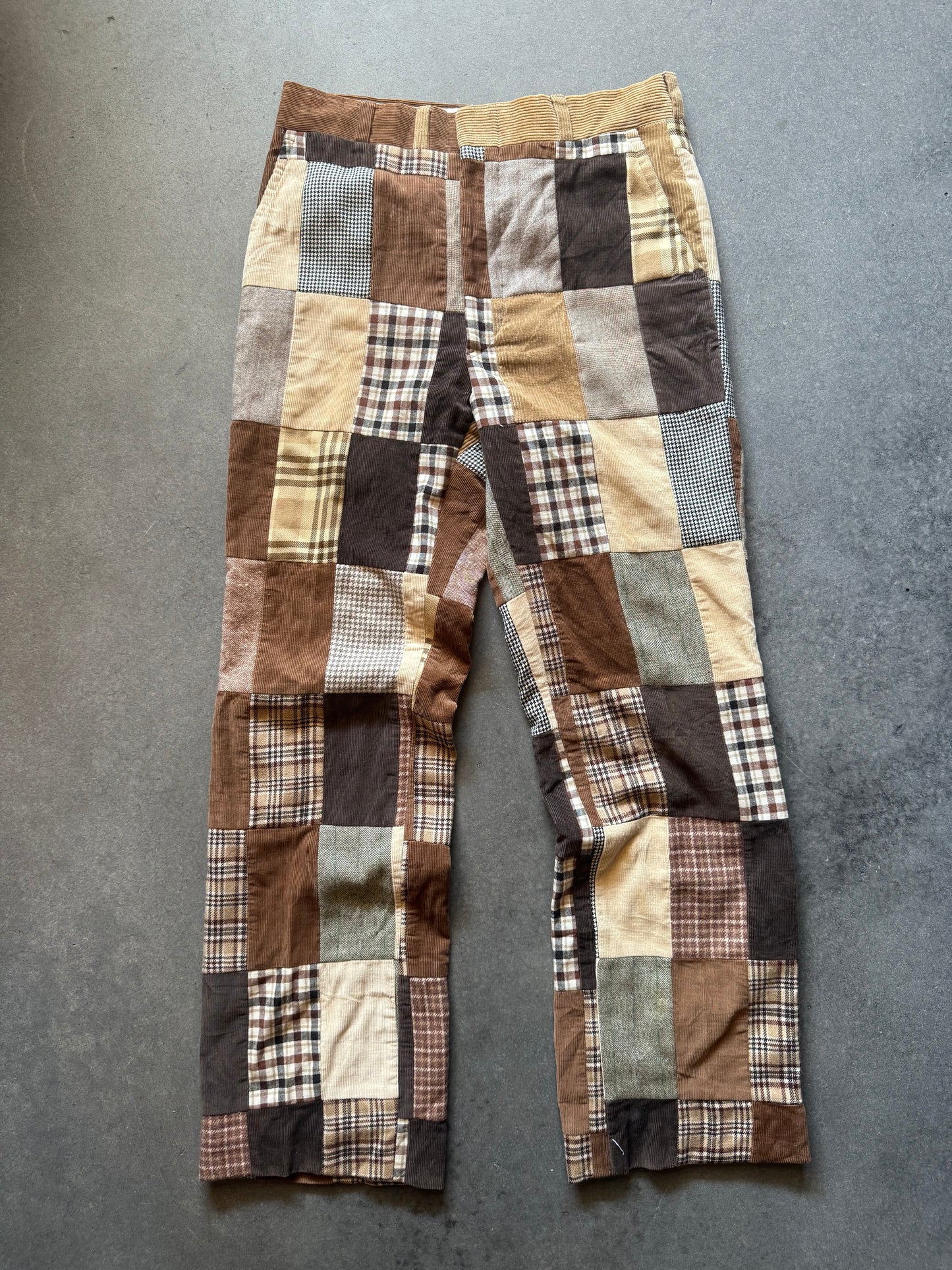 70s Patchwork Trousers