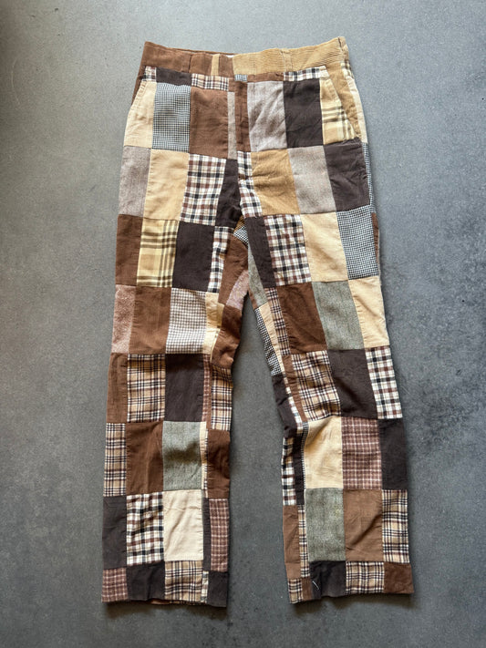 70s Patchwork Trousers