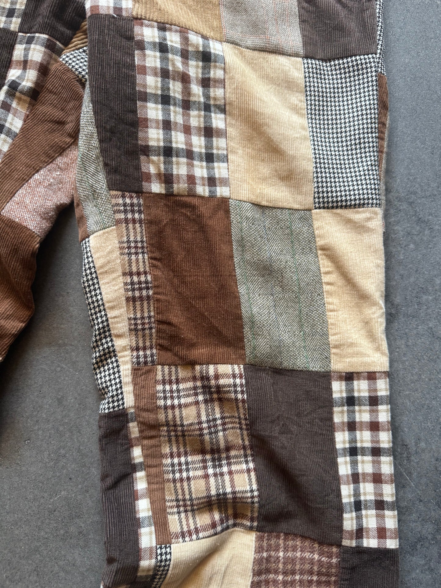 70s Patchwork Trousers