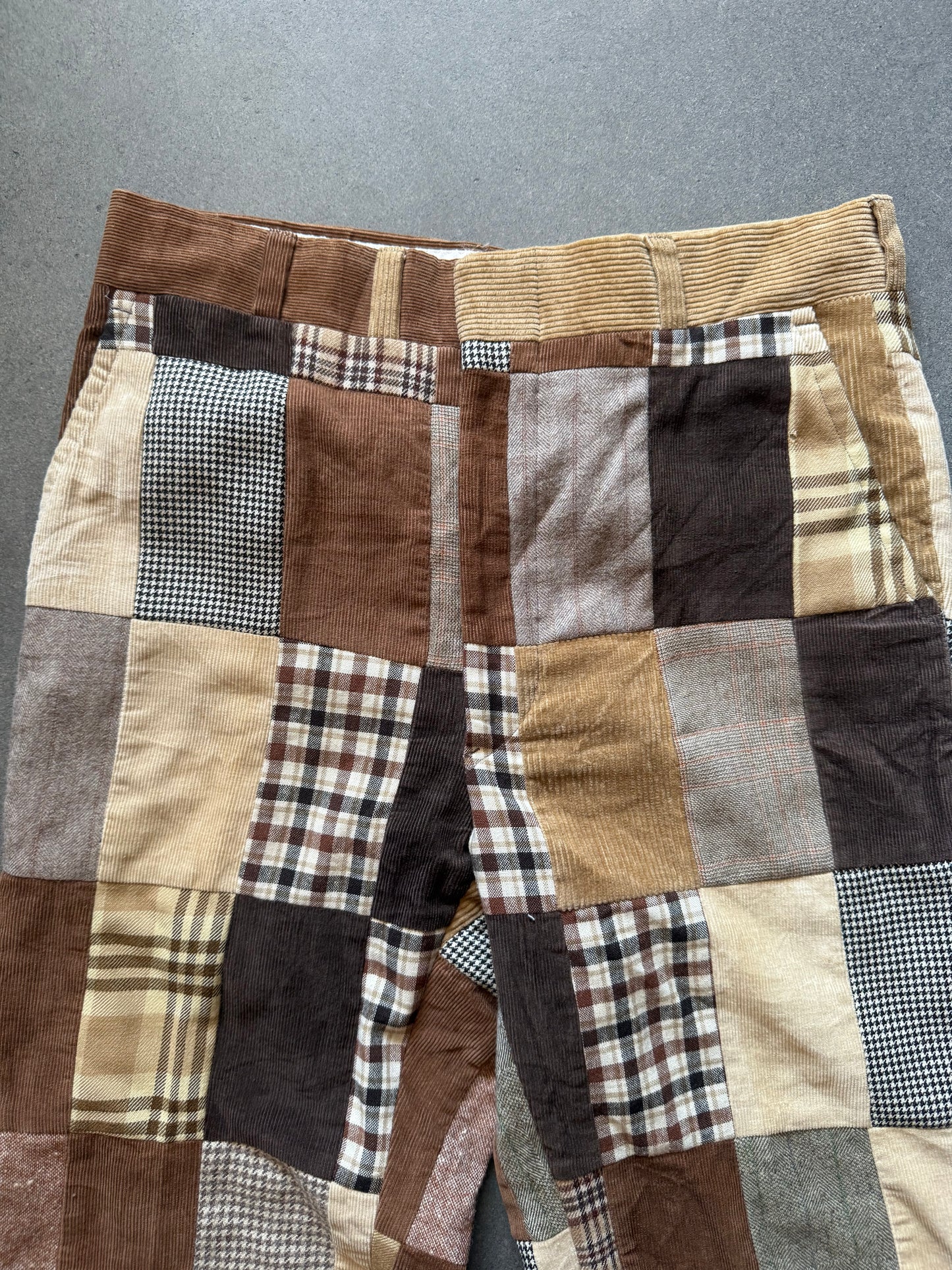 70s Patchwork Trousers
