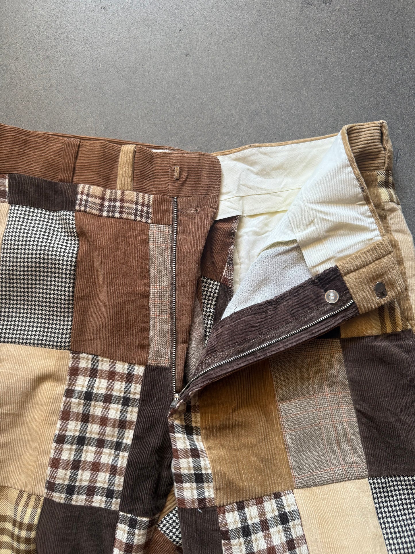 70s Patchwork Trousers