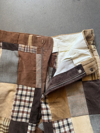 70s Patchwork Trousers