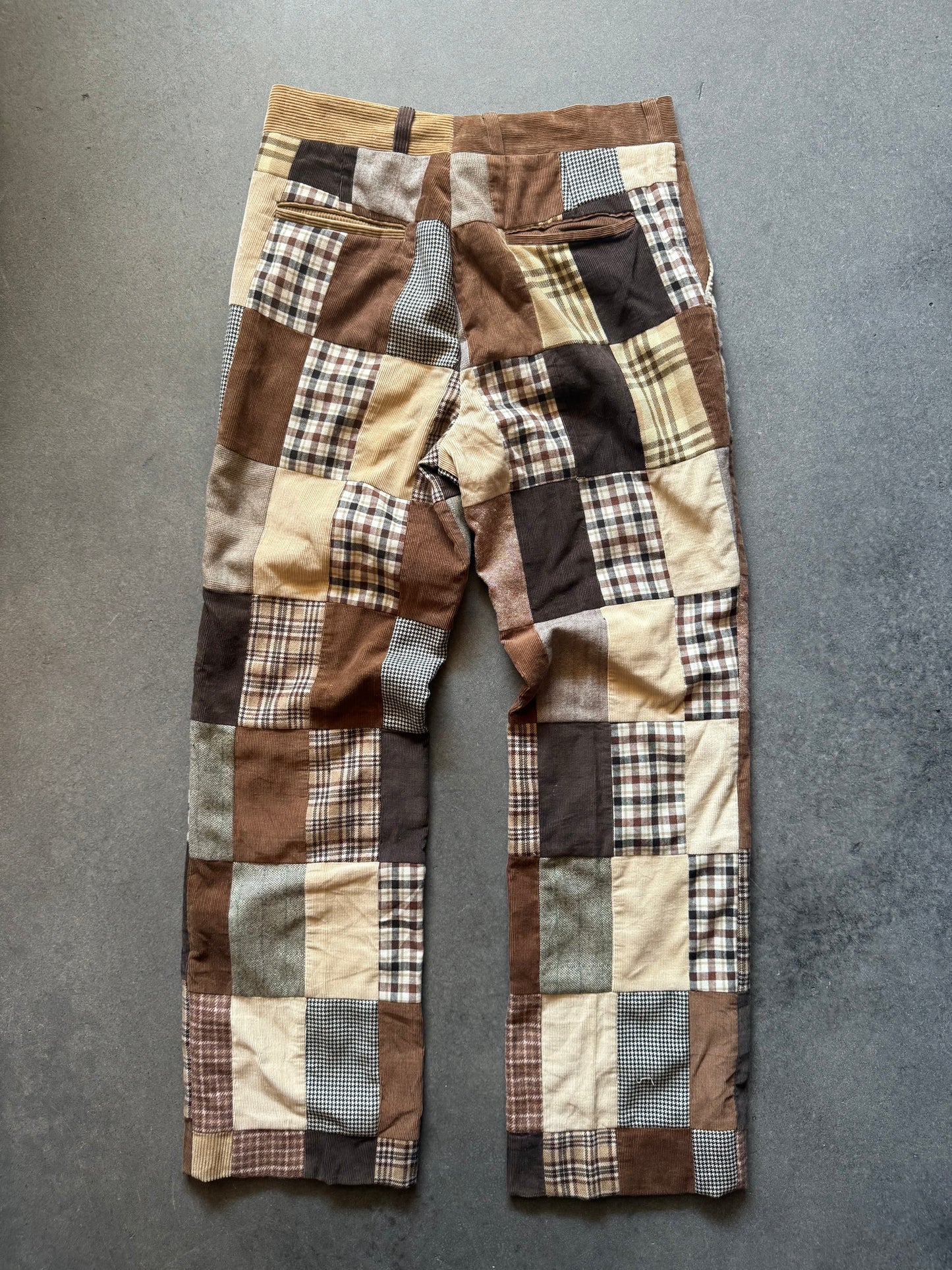70s Patchwork Trousers