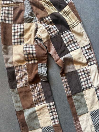 70s Patchwork Trousers