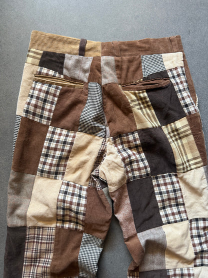 70s Patchwork Trousers