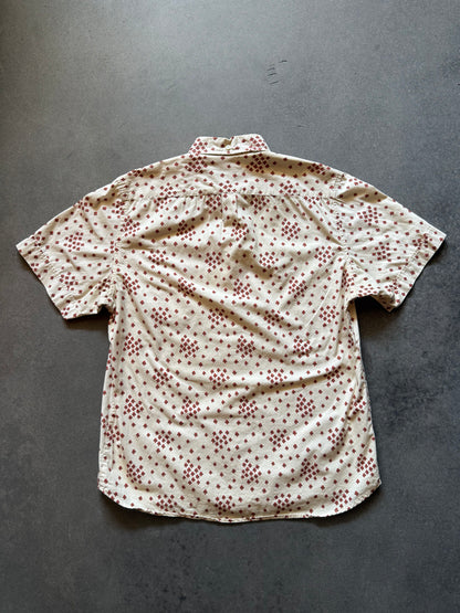 70s Mushroom shortsleeve button up