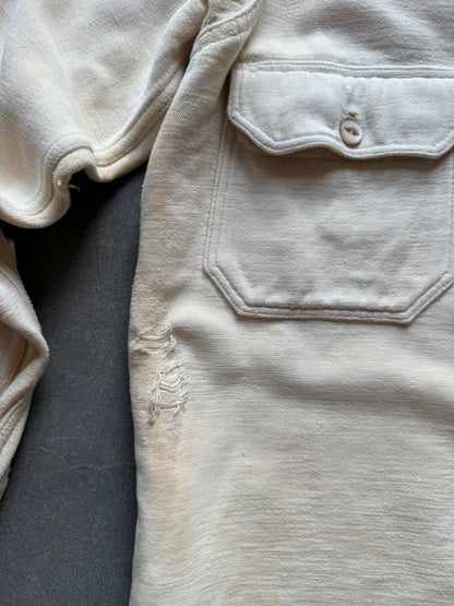 30's Chinstrap JCPenney's Cotton Suede Shirt