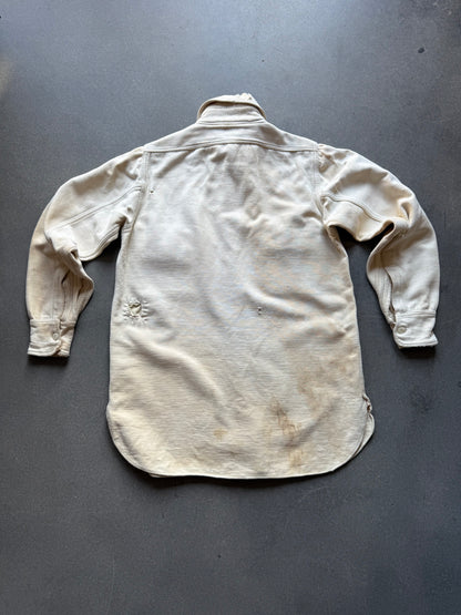 30's Chinstrap JCPenney's Cotton Suede Shirt