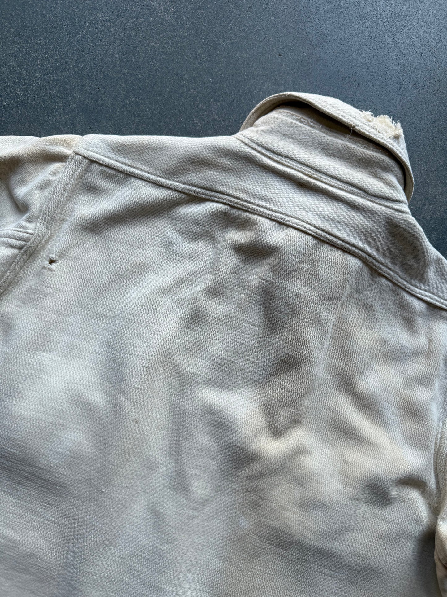 30's Chinstrap JCPenney's Cotton Suede Shirt