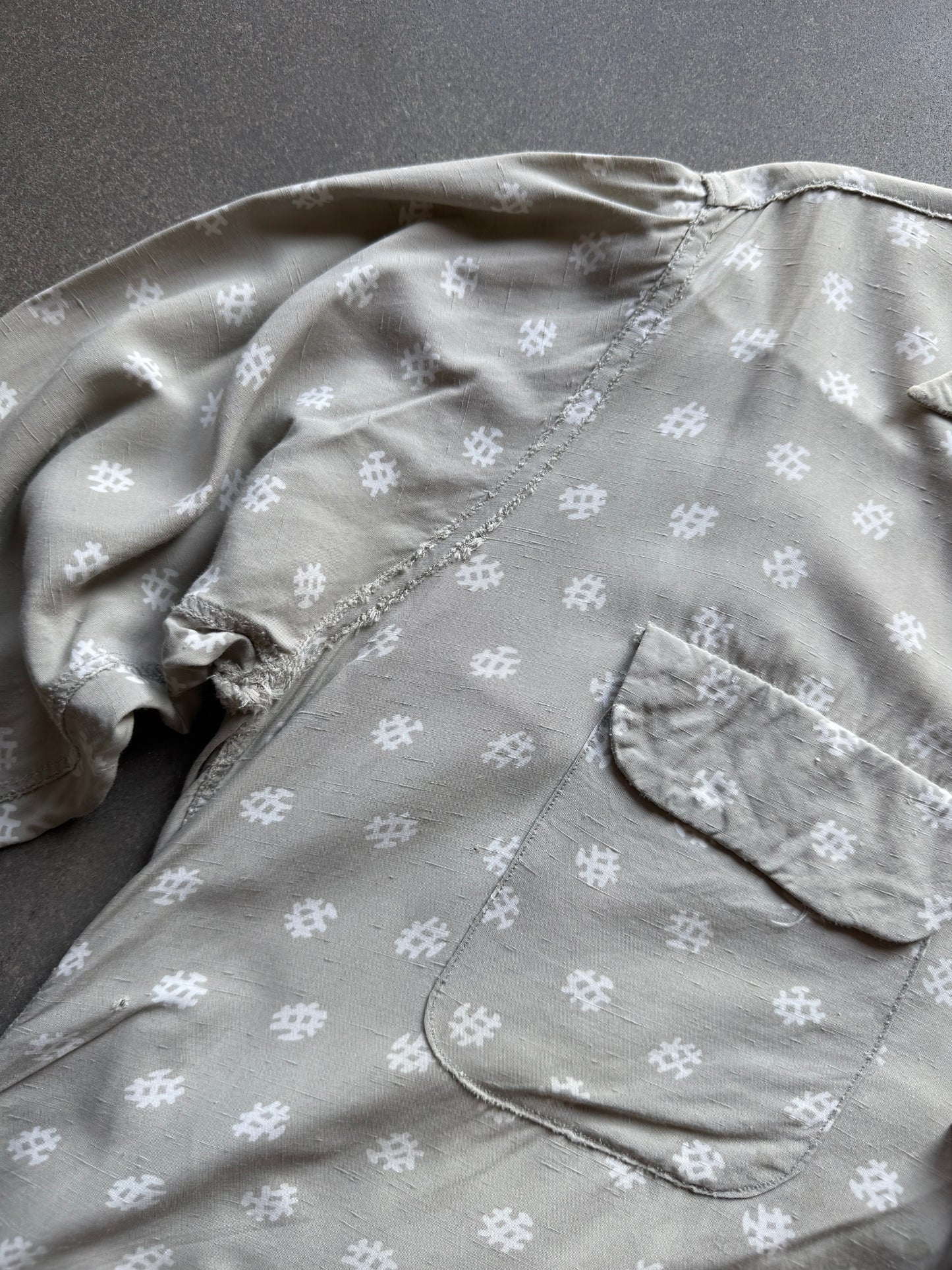 50's Silk New Era Atomic Loop Collar Shirt