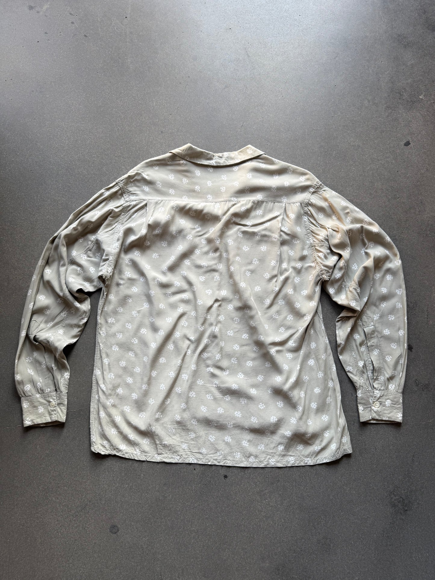 50's Silk New Era Atomic Loop Collar Shirt