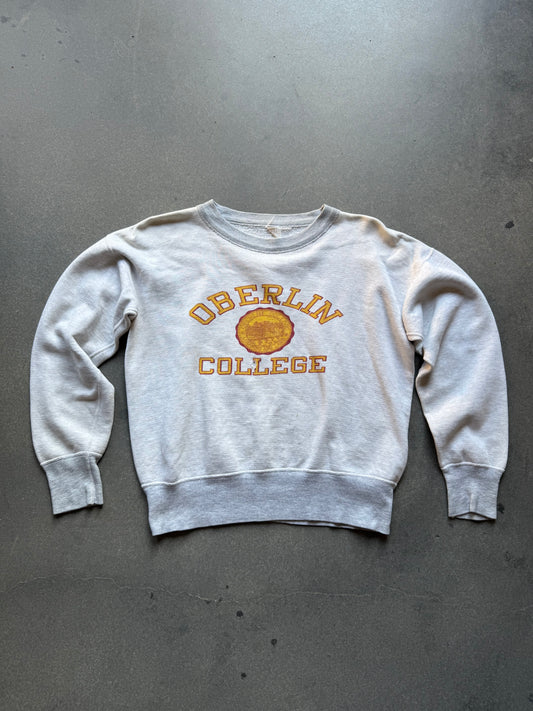 50's Two tone Oberlin College Sweatshirt