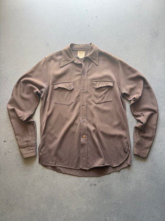 40's Slant Pocket Gabardine Ranch Master Shirt