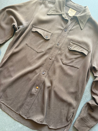 40's Slant Pocket Gabardine Ranch Master Shirt