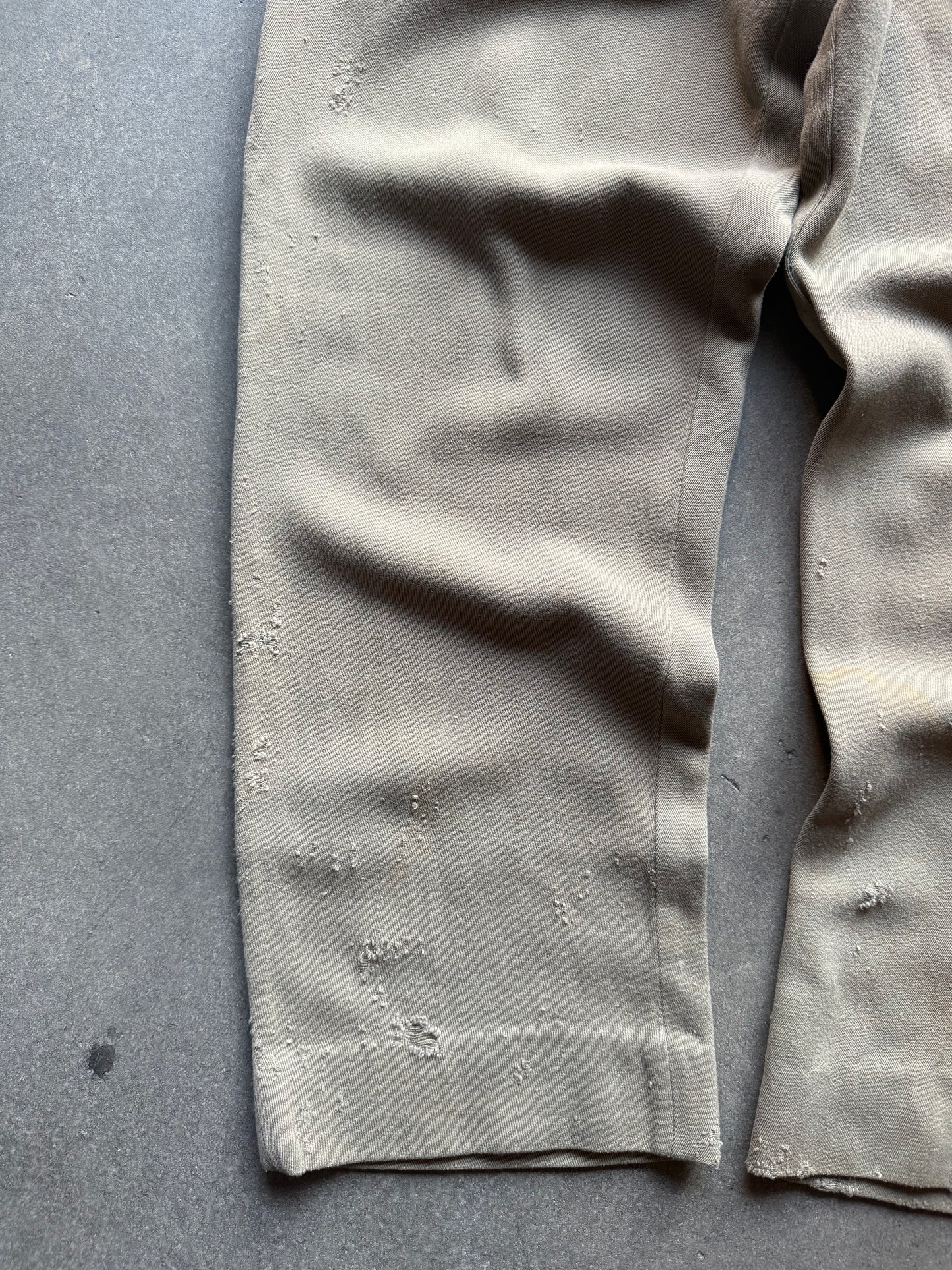 40's Cotton Whipcord Trousers