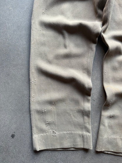 40's Cotton Whipcord Trousers