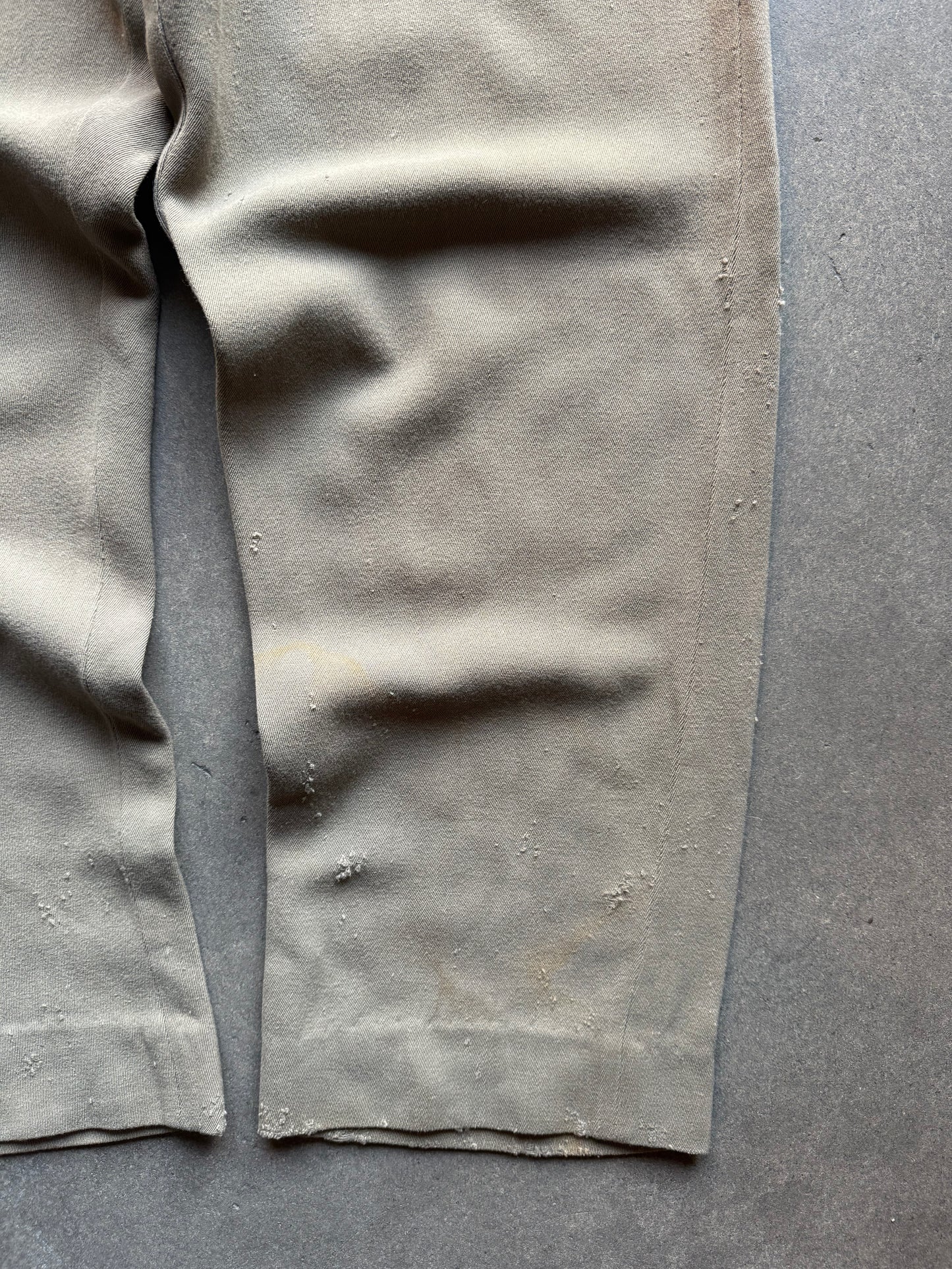 40's Cotton Whipcord Trousers