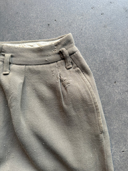 40's Cotton Whipcord Trousers