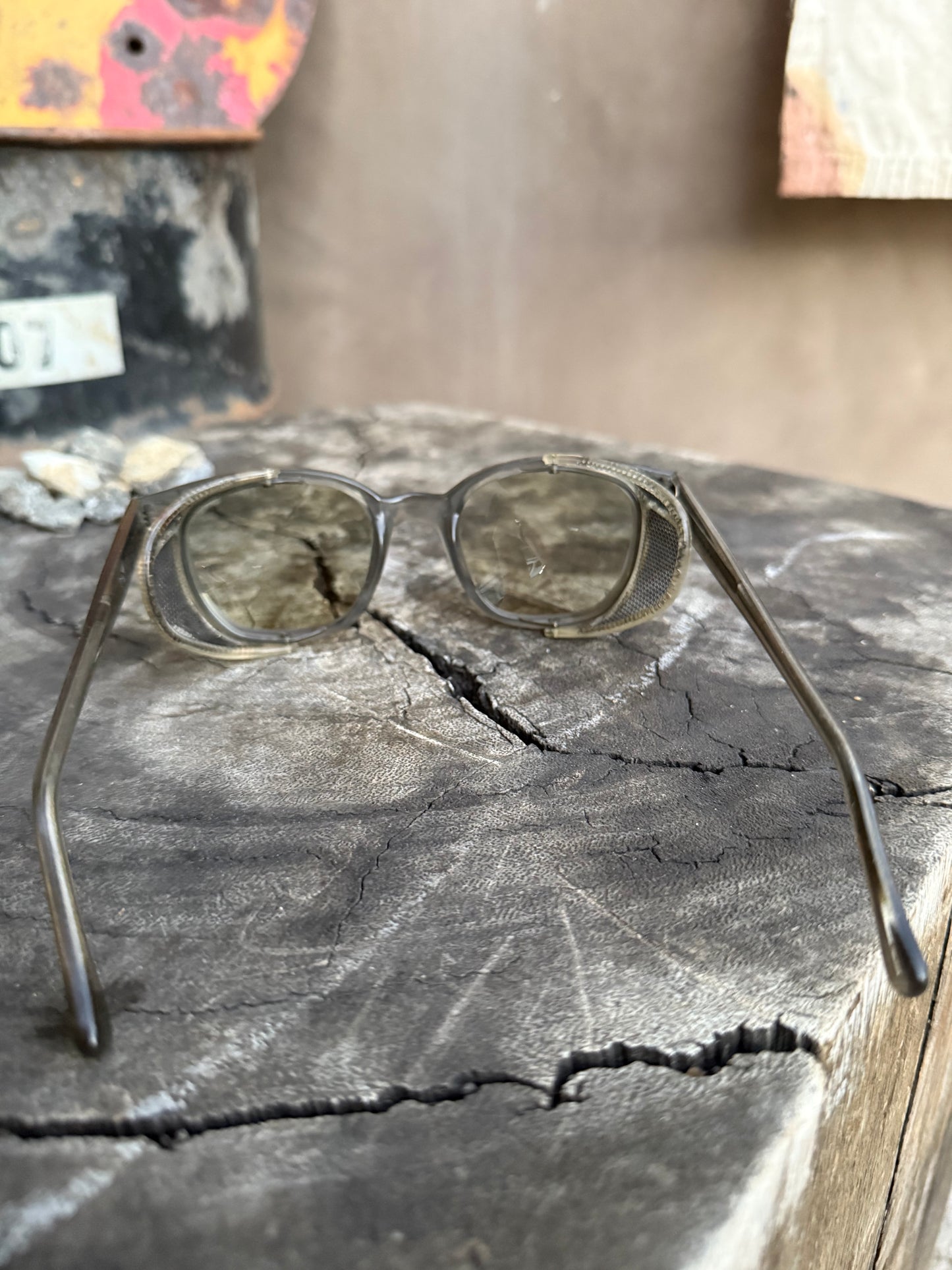 American Optical Side Shield Glasses