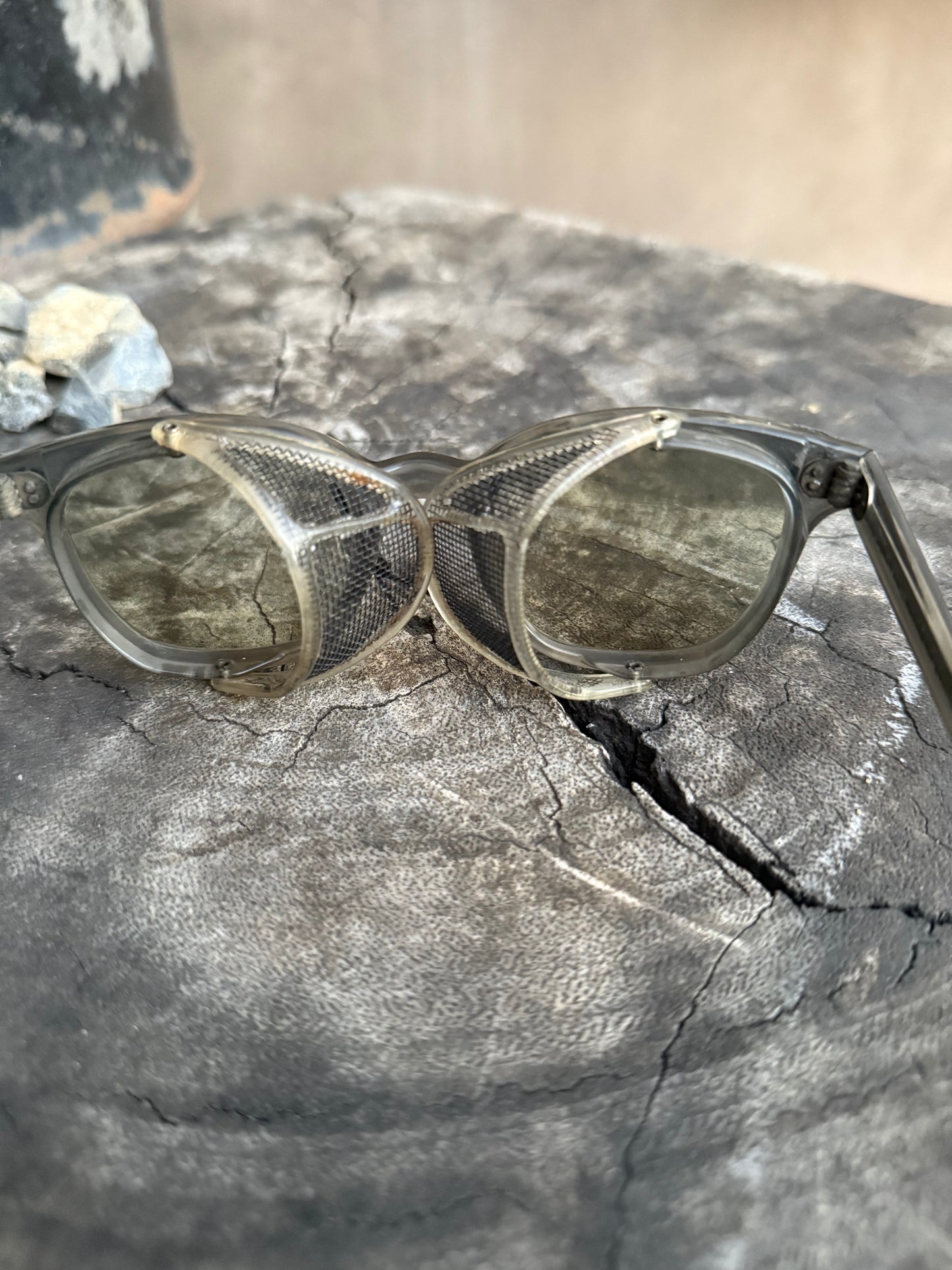 American Optical Side Shield Glasses